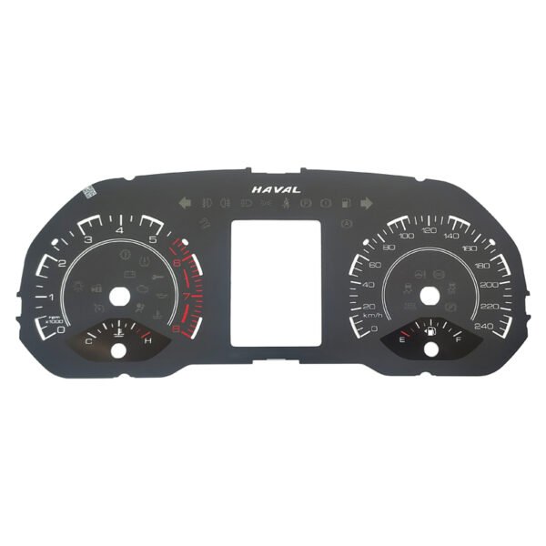 2D Odometer Dial Panel for Vehicle Gauges