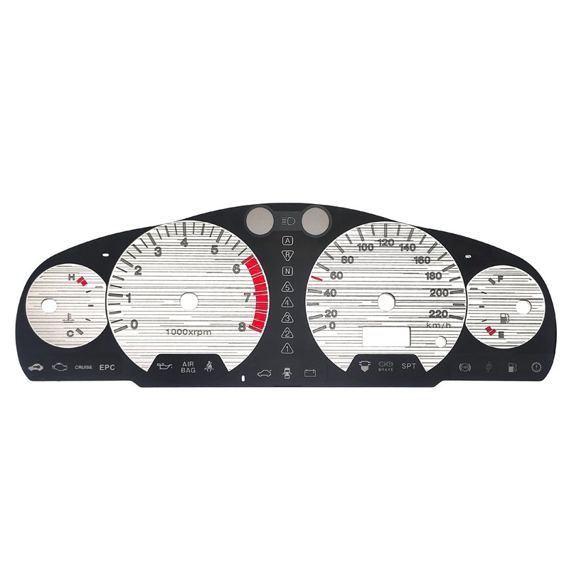 2D Automotive Odometer Panel for Speedometer and Odometer Assemblies