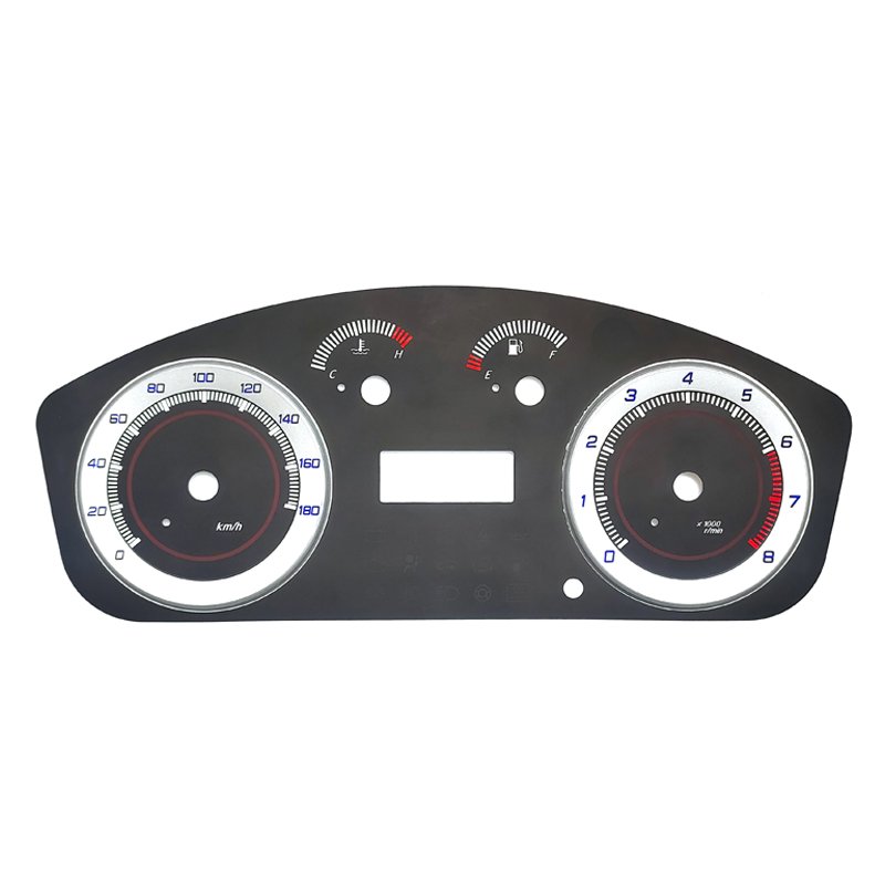 3D Automotive Dial Panel for Automotive Instrument Systems