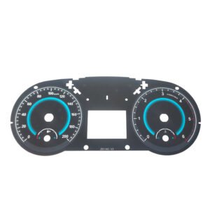 2D Automotive Odometer Panel for Vehicle Instrument Clusters