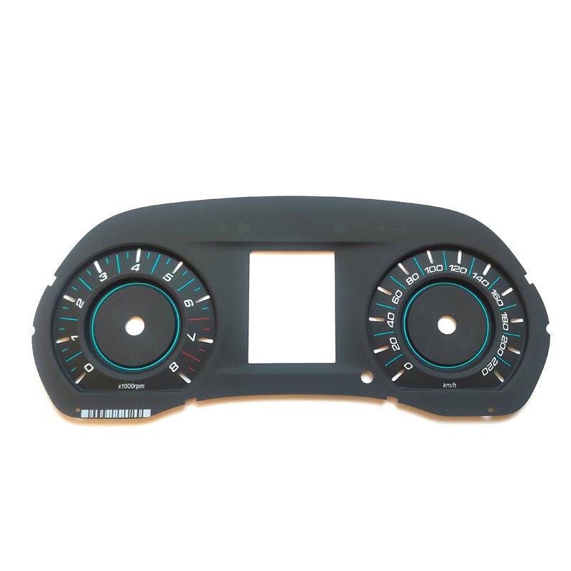 3D Automotive Dial Panel for Vehicle Instrument Display Modules