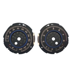 3D Dial Face Panel for Vehicle Meter Displays