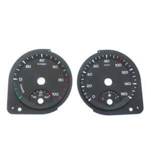 3D Automotive Dial Panel for Speedometer and Tachometer Assemblies